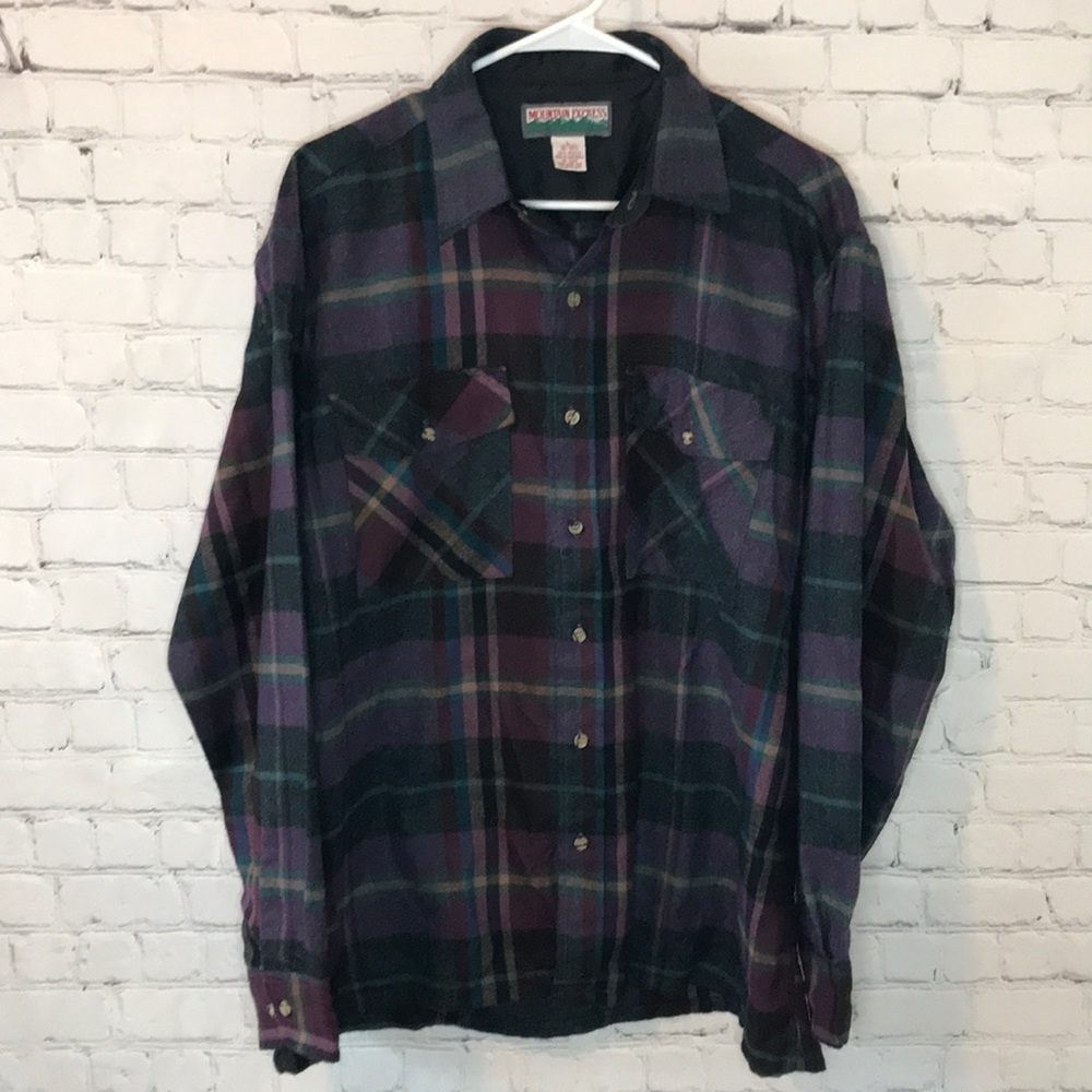 Vintage MOUNTAIN EXPRESS Shacket Size Large EUC